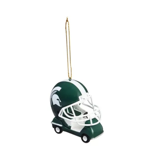 Team Sports America Michigan State University 3 in. NCAA Field Car Christmas Ornament