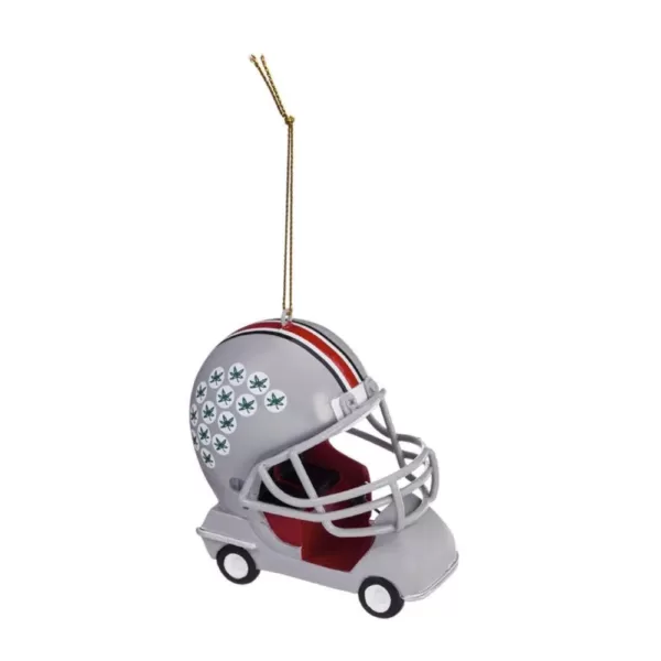 Team Sports America Ohio State University 3 in. NCAA Field Car Christmas Ornament