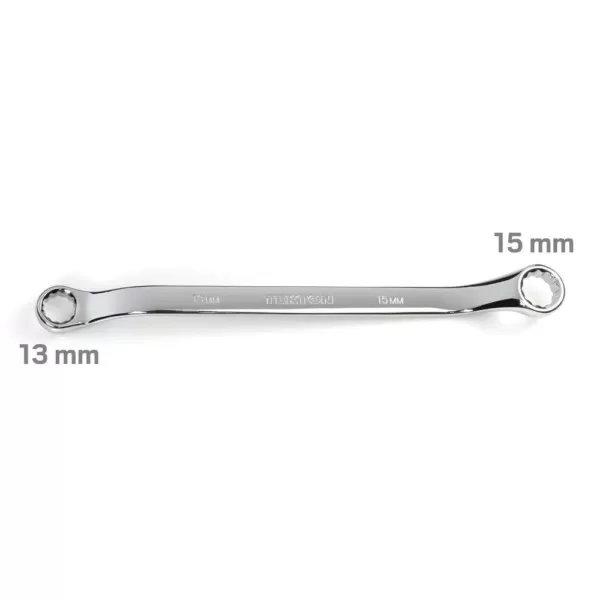 TEKTON 13 mm x 15 mm 45° Offset Box End Wrench