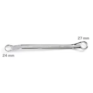 TEKTON 24 mm x 27 mm 45° Offset Box End Wrench