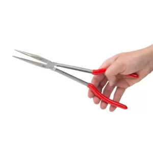 TEKTON 11 in. Long Reach Long Nose Pliers