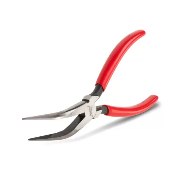 TEKTON 6 in. 70-Degree Bent Long Nose Pliers