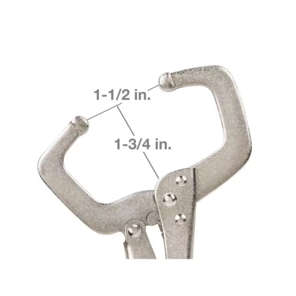 TEKTON 1-1/2 in. Locking C-Clamp