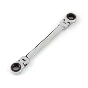 TEKTON 12 mm x 14 mm Flex-Head Ratcheting Box End Wrench