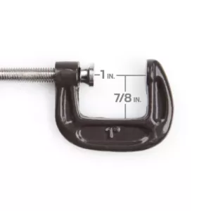 TEKTON 1-3 in. C-Clamp Set (3-Piece)