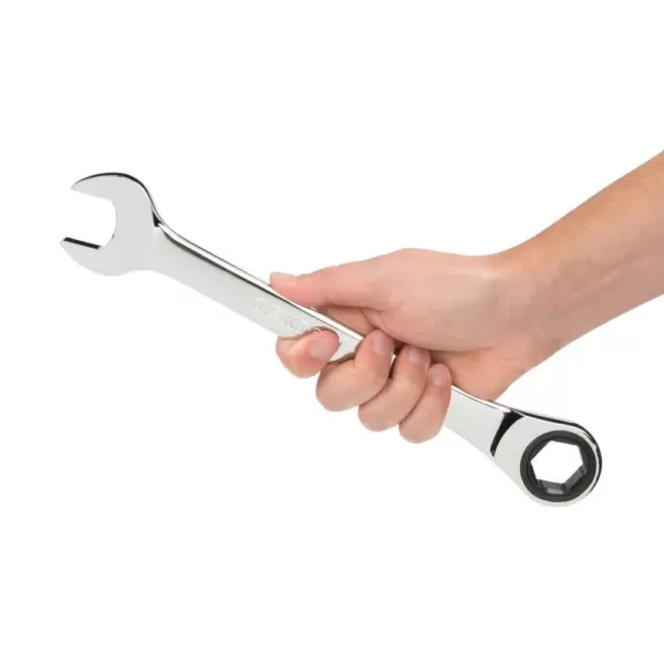 TEKTON 1 in. Ratcheting Combination Wrench