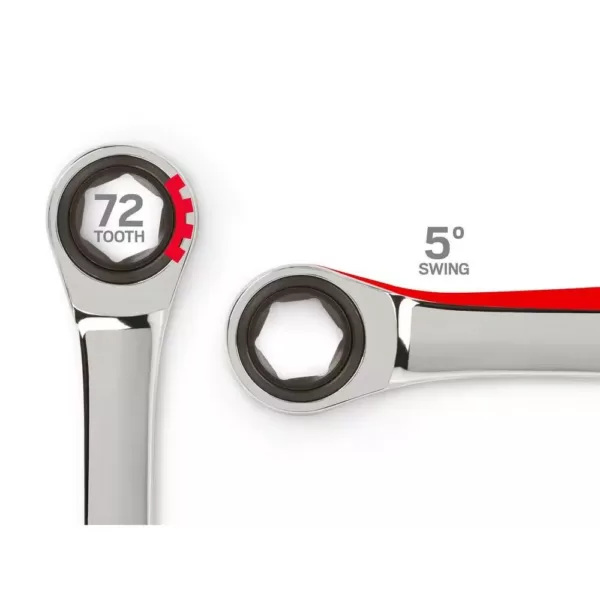 TEKTON 8 mm Ratcheting Combination Wrench