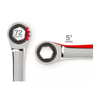 TEKTON 17 mm Ratcheting Combination Wrench