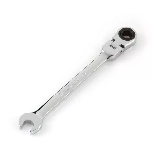 TEKTON 8 mm Flex-Head Ratcheting Combination Wrench