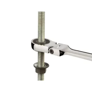 TEKTON 8 mm Flex-Head Ratcheting Combination Wrench