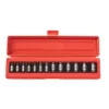 TEKTON 3/8 in. Drive 7-19 mm 12-Point Shallow Impact Socket Set