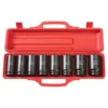 TEKTON 3/4 in. Drive 27-38 mm 6-Point Deep Impact Socket Set