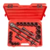 TEKTON 3/4 in. Drive 3/4-2 in. 6-Point Shallow Impact Socket Set (21-Piece)