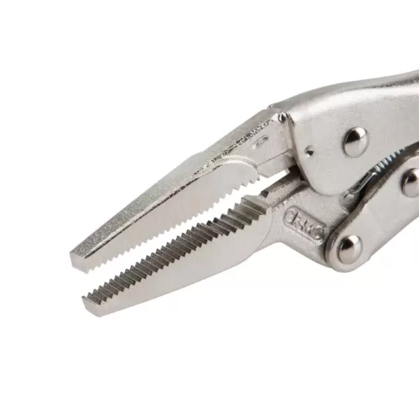 TEKTON 6 in. Long Nose Locking Pliers