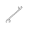 TEKTON 15 mm Angle Head Open End Wrench