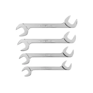 TEKTON 24 mm to 32 mm Angle Head Open End Wrench Set (4-Piece)