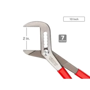 TEKTON 7 and 10 in. Angle Nose Slip Joint Pliers Set (2-Piece)