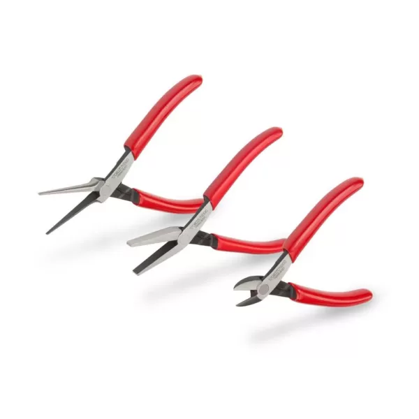 TEKTON Mini Pliers Set for Jewelry Making (3-Piece)