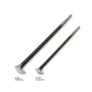 TEKTON 12, 16 in. Rolling Head Pry Bar Set (2-Piece)