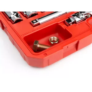 TEKTON 3/4 in. Drive 6-Point Socket and Ratchet Set 19 mm to 50 mm (27-Piece)