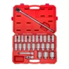 TEKTON 3/4 in. Drive Deep 6-Point Socket and Ratchet Set 19 mm to 50 mm (27-Piece)