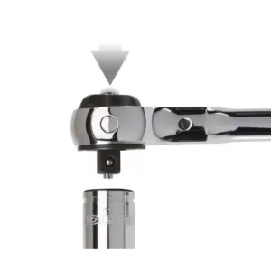 TEKTON 1/4 in. Drive 5 in. Swivel Head Ratchet