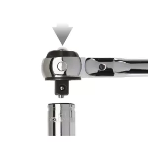 TEKTON 3/8 in. Drive 9 in. Swivel Head Ratchet