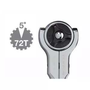 TEKTON 1/2 in. Drive 12 in. Swivel Head Ratchet