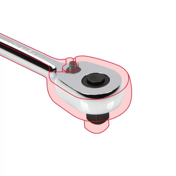 TEKTON 1/4 Inch Drive x 6 Inch Quick-Release Ratchet