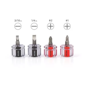 TEKTON Mini Screwdriver Set (4-Piece)