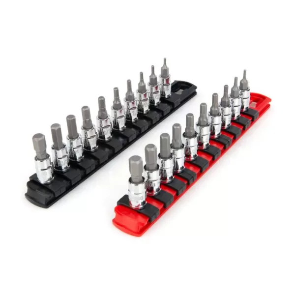 TEKTON 1/4 in. Drive Hex Bit Socket Set (20-Piece)