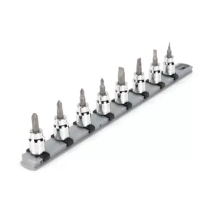 TEKTON 3/8 in. Drive Phillips/Slotted Bit Socket Set (8-Piece)