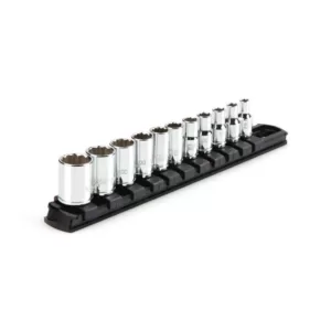 TEKTON 1/4 in. Drive 12-Point Socket Set (11-Piece)