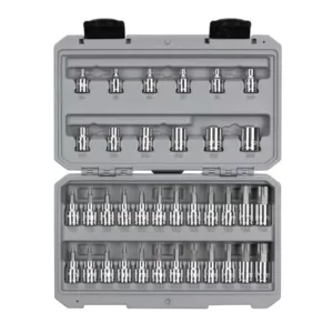 TEKTON 3/8 in. Drive Torx/TR Torx Bit and External Star Socket Set (36-Piece)