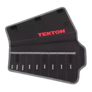 TEKTON 1/4 in. to 3/4 in. Combination Wrench Pouch (9-Tool)