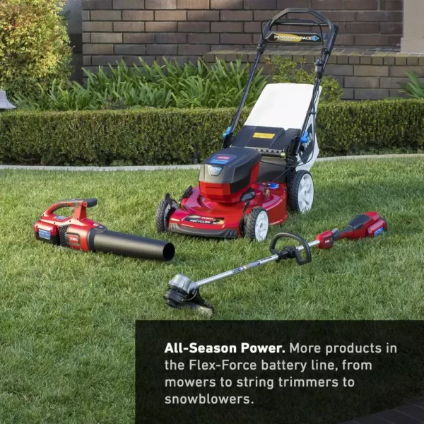 Toro 60-Volt Max Lithium-Ion Brushless Cordless 14 in. / 16 in. String Trimmer - Battery and Charger Not Included