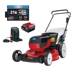 Toro Recycler 21 in. 60-Volt Lithium-Ion Cordless Battery Walk Behind Push Lawn Mower - 4.0 Ah Battery/Charger Included