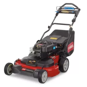 Toro TimeMaster 30 in. Briggs and Stratton Electric Start Walk-Behind Gas Self-Propelled Mower with Spin-Stop