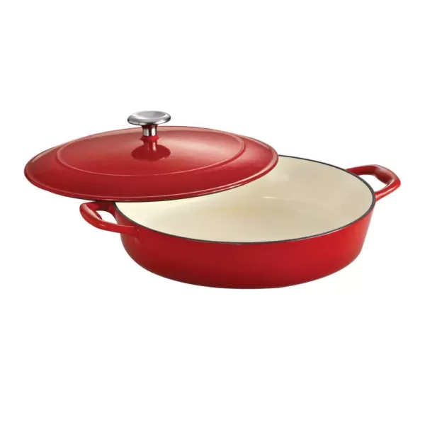 Tramontina Gourmet 4 Qt. Cast Iron Braising Pan