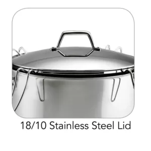 Tramontina Gourmet Prima 16 qt. Stainless Steel Stock Pot with Lid and Pasta Inserts