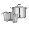 Tramontina Gourmet Prima 16 qt. Stainless Steel Stock Pot with Lid and Pasta Inserts