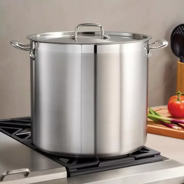 Tramontina Gourmet 24 qt. Stainless Steel Stock Pot with Lid