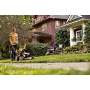 Troy-Bilt 21 in. 140 cc 500e Series Briggs & Stratton Gas Walk Behind Push Mower with 2-in-1 Cutting TriAction Cutting System