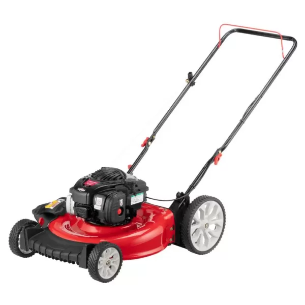 Troy-Bilt 21 in. 140 cc 500e Series Briggs & Stratton Gas Walk Behind Push Mower with 2-in-1 Cutting TriAction Cutting System