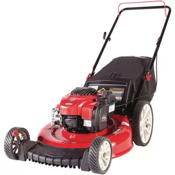 Troy-Bilt 21 in. 140 cc 550ex Series Briggs & Stratton Gas Walk Behind Push Mower with 2-in-1 Cutting TriAction Cutting System