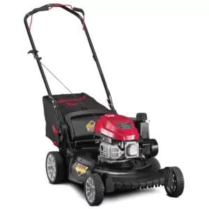 Troy-Bilt XP 21 in. 149 cc Gas Vertical Storage Walk Behind Push Mower with 3-in-1 TriAction Cutting System