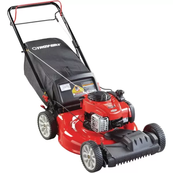 Troy-Bilt 21 in. 140 cc 550e Series Briggs & Stratton Gas Walk Behind Self Propelled Lawn Mower w/ 2-in-1 TriAction Cutting System