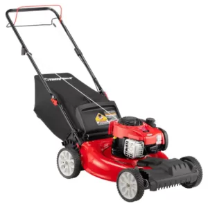 Troy-Bilt 21 in. 140 cc 550e Series Briggs & Stratton Gas Walk Behind Self Propelled Lawn Mower w/ 2-in-1 TriAction Cutting System