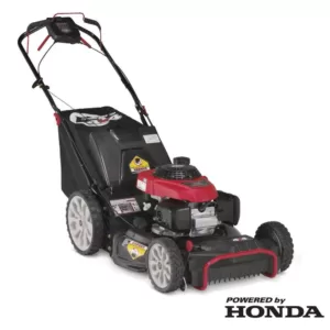 Troy-Bilt XP 21 in. 190 cc Honda Gas Walk Behind Self Propelled Lawn Mower with High Rear Wheels, 3-in-1 TriAction Cutting System