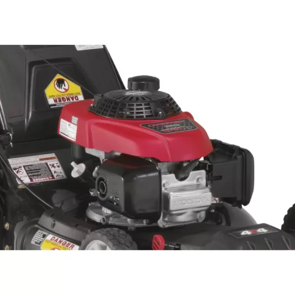 Troy-Bilt XP 21 in. 190 cc Honda Gas Walk Behind Self Propelled Lawn Mower with High Rear Wheels, 3-in-1 TriAction Cutting System